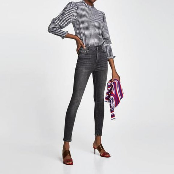 Zara high-rise skinny jean